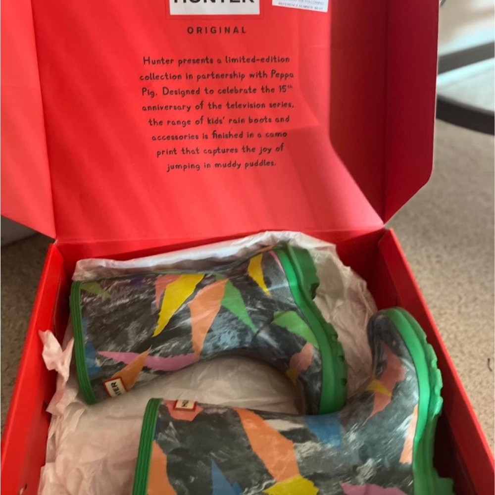 Hunter Kids Rain Boots - Multicolor